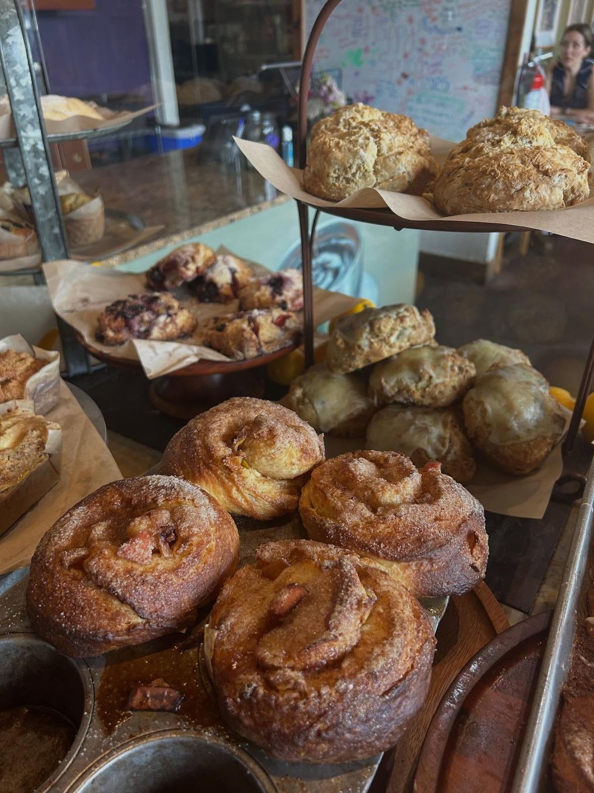 Morning buns and scones